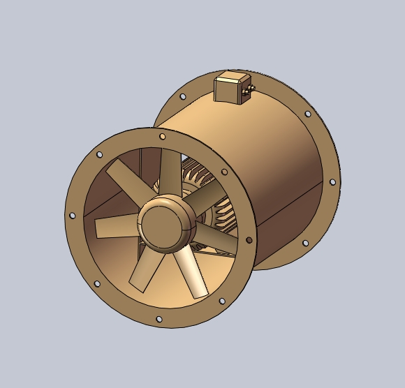 AXA系列[AXA315-7／10LH1-4SU]亿利达管道风机